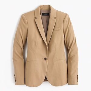 J Crew Campbell bi-stretch cotton blazer